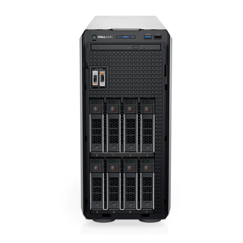 Máy chủ Dell PowerEdge T350 Server - Xeon E-2324G/8GB/2TB 3.5'' HP/H355/DVDRW/PSU 600W/3Y (DELLT350E2324GH355_4Y)